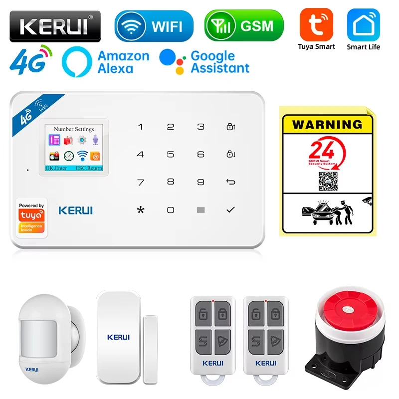 KERUI Security Alarm System Ki - Home Security Diy recension och pris