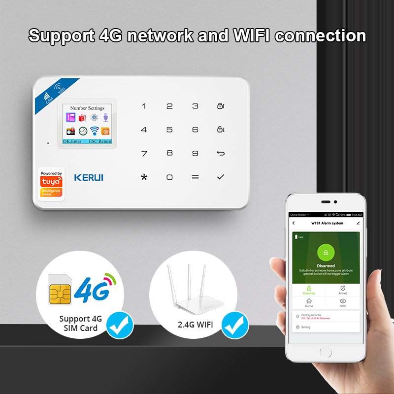 KERUI Security Alarm System Ki - Home Security Diy recension och pris