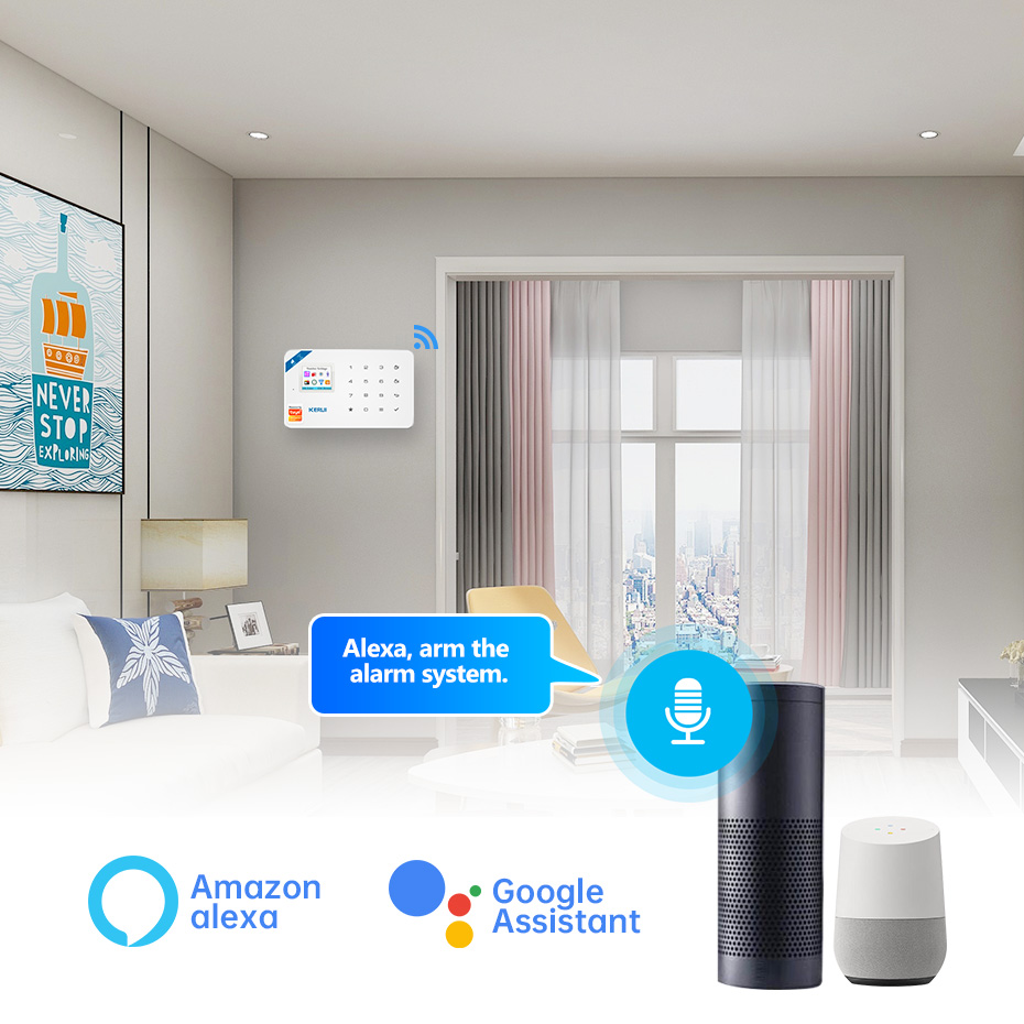 KERUI Security Alarm System Ki - Home Security Diy recension och pris