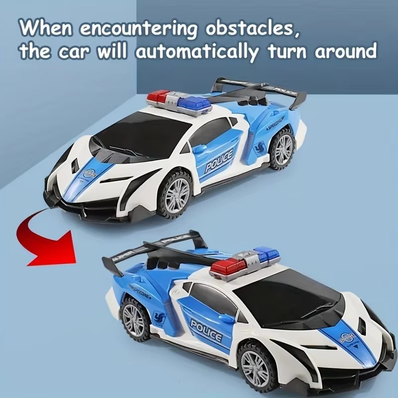 360° Rotating Police Car Toy w - Home Security Police recension och pris