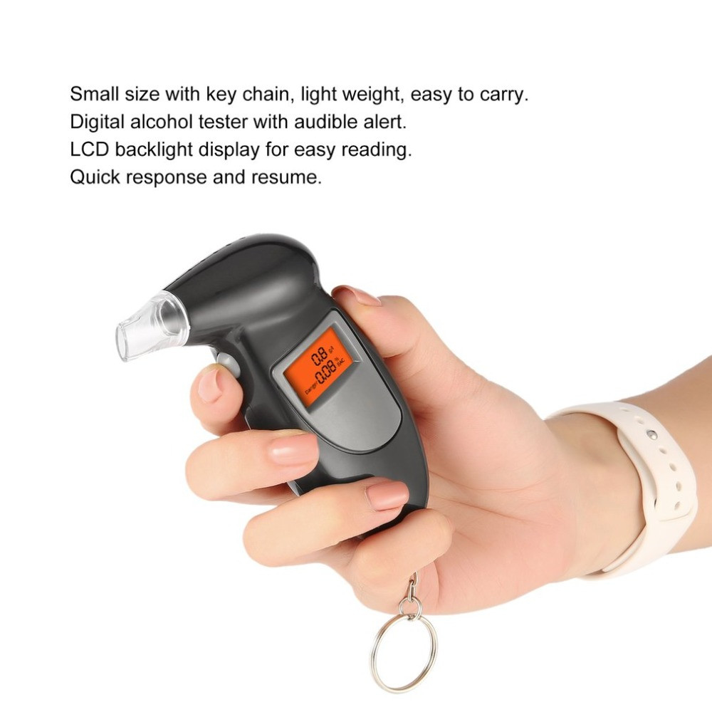 Portable Alcohol Tester Digita - Home Security Police recension och pris