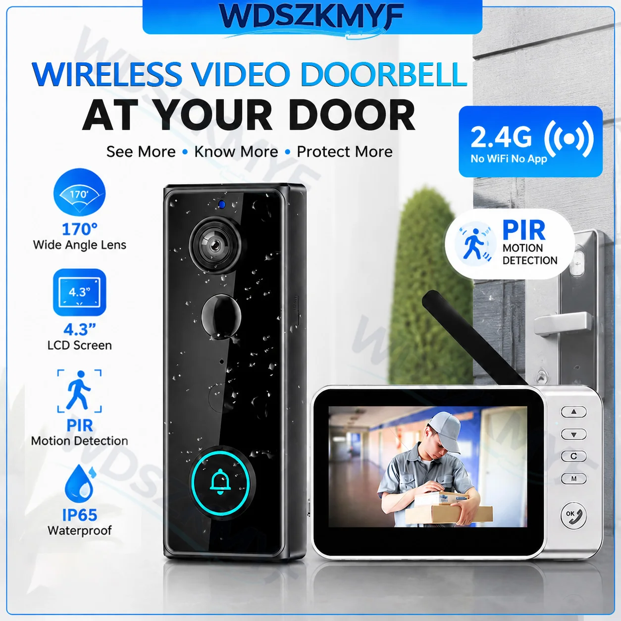 New Waterproof Wireless Doorbe - Home Security Doorbell Camera recension och pris