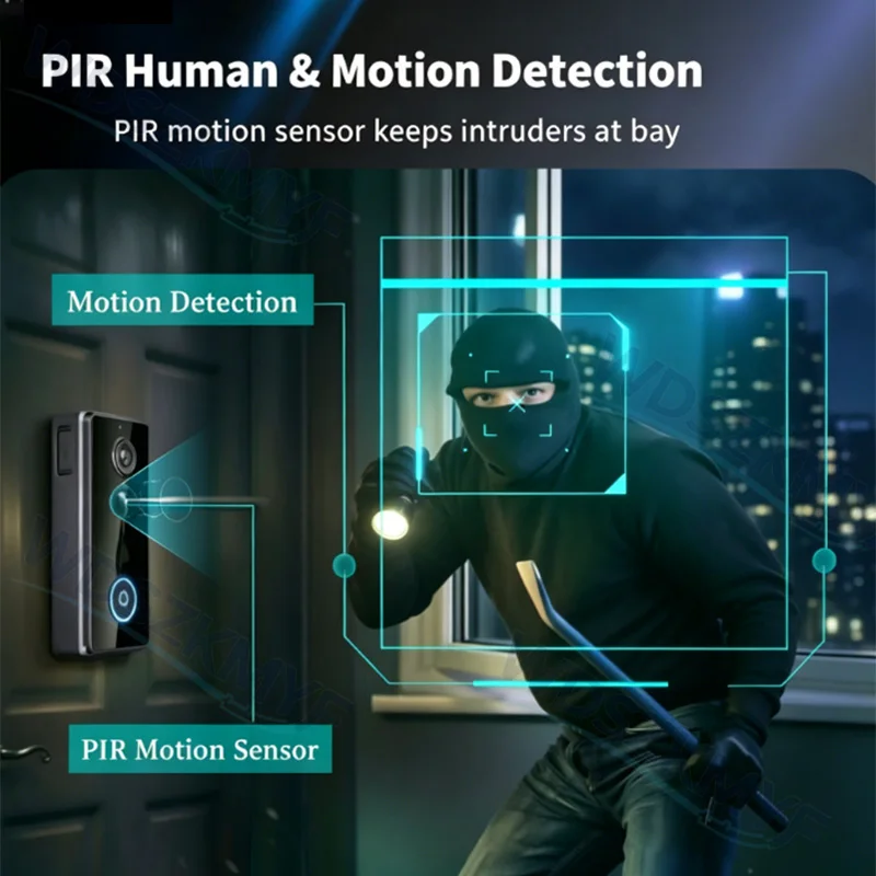 New Waterproof Wireless Doorbe - Home Security Doorbell Camera recension och pris