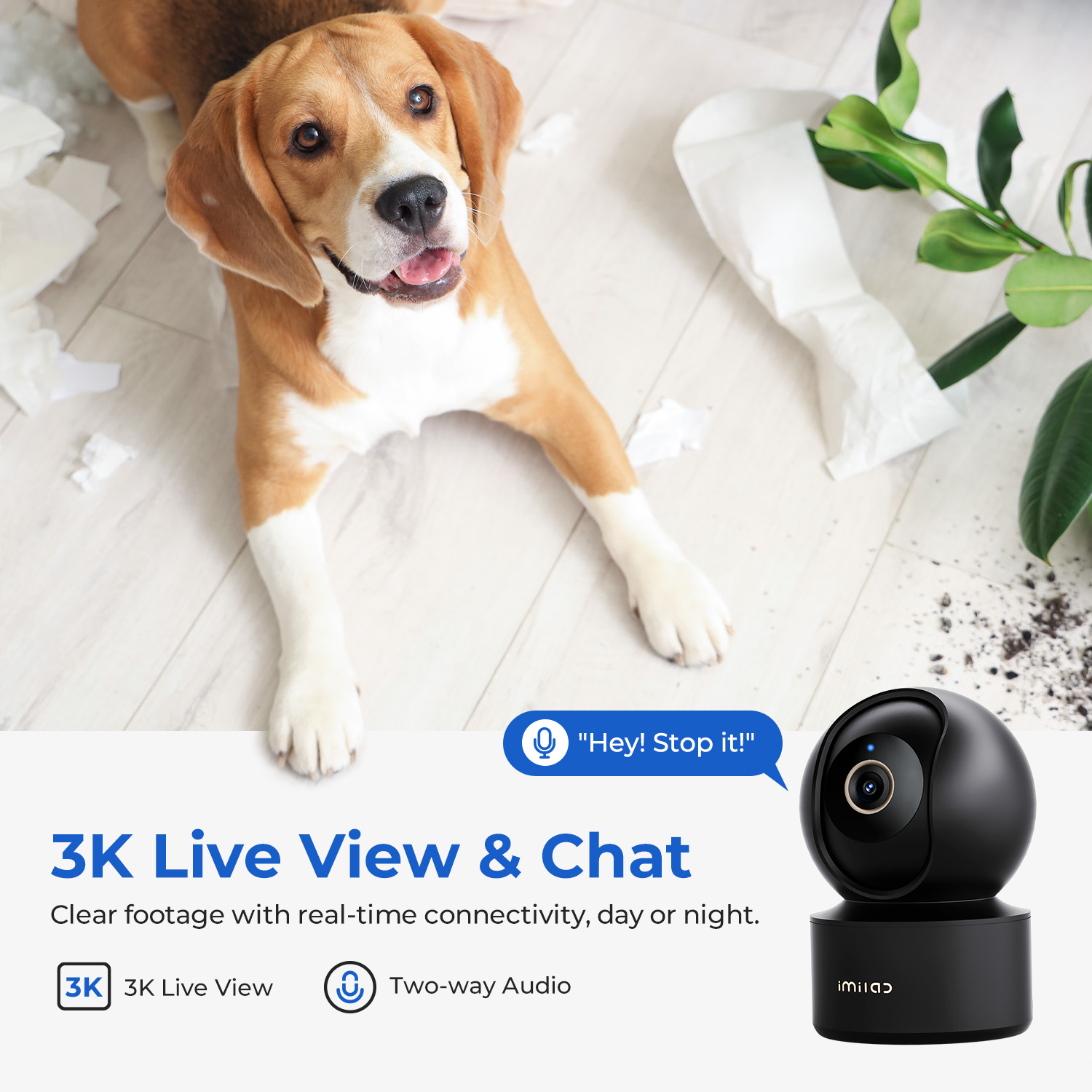 IMILAB Baby Monitor Indoor Sec - Home Security Camera Xiaomi Mi 360 recension och pris