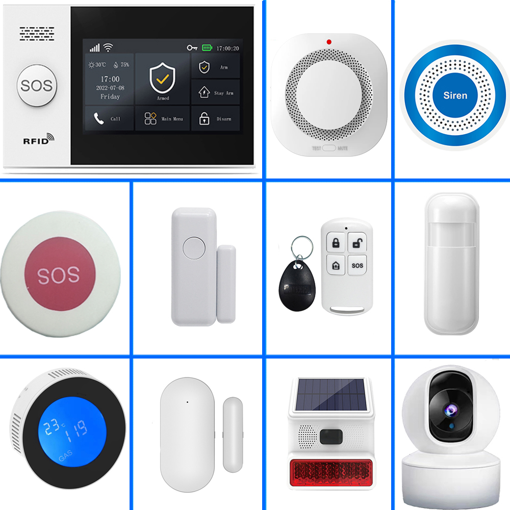 PGST 4G Tuya Smart Home Alarm  - Sim Gsm Alarm recension och pris